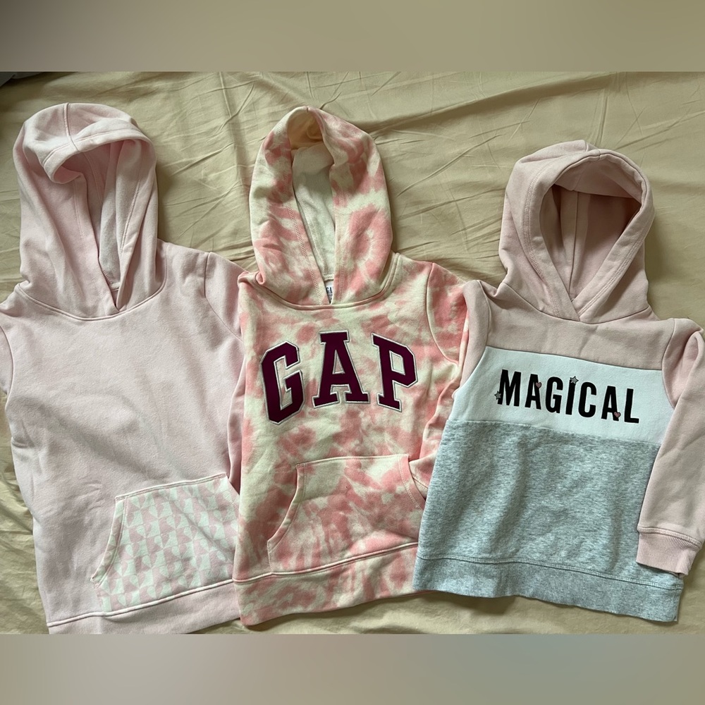 Girls Hoodies sizes 4-6, 7-8